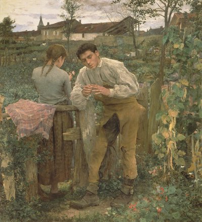 Rural Love by Jules Bastien Lepage